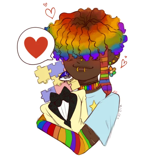 💗 Стикер «Флавер Flower» для Telegram