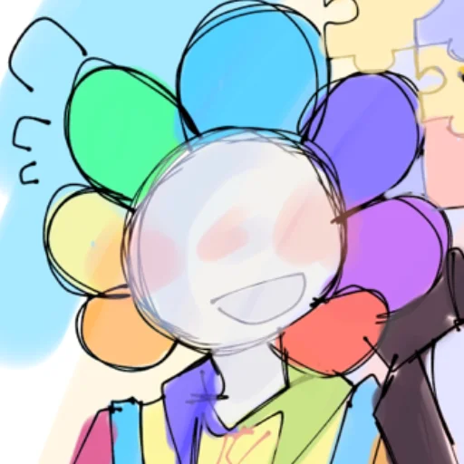 😄 Стикер «Флавер Flower» для Telegram