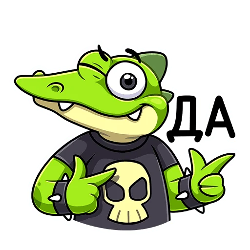 😉 Стикер «Крок» для Telegram