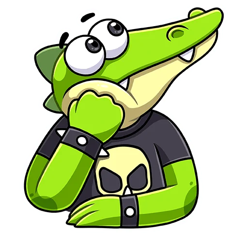 🧐 Стикер «Крок» для Telegram