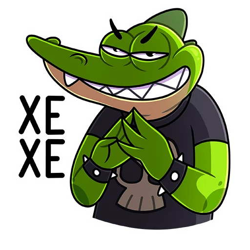 😈 Стикер «Крок» для Telegram