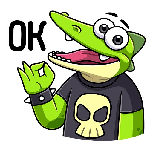 👌 Стикер «Крок» для Telegram