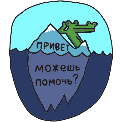 👋 Эмодзи «Кроко» для Telegram