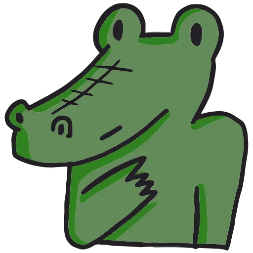 ☺️ Эмодзи «Кроко» для Telegram