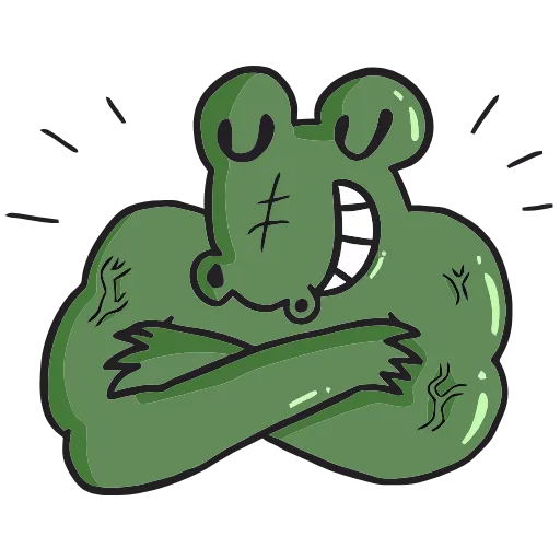☺️ Эмодзи «Кроко» для Telegram