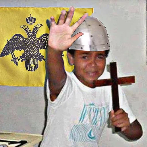 ✝️ Стикер «Crusader onee chan» для Telegram