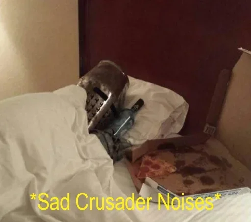 😭 Стикер «Crusader onee chan» для Telegram