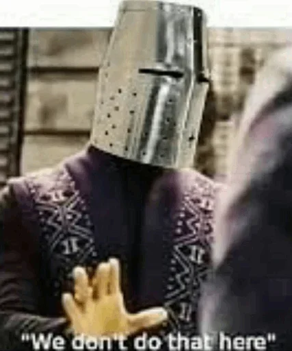 🤚 Стикер «Crusader onee chan» для Telegram