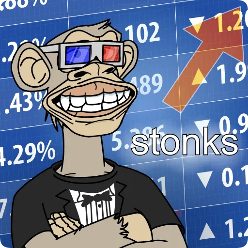 📈 Стикер «Crypto Monkey» для Telegram