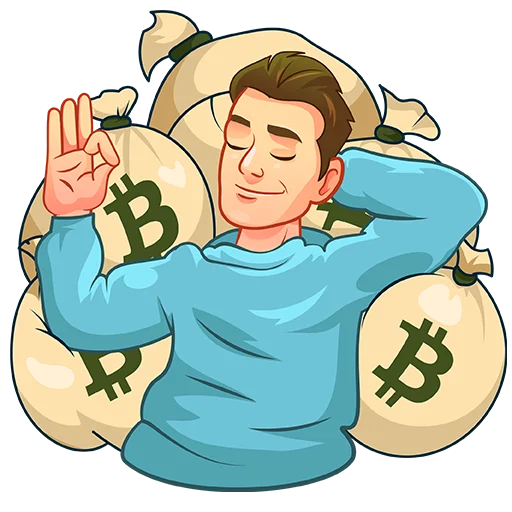💰 Стикер «Трейдер Марк» для Telegram