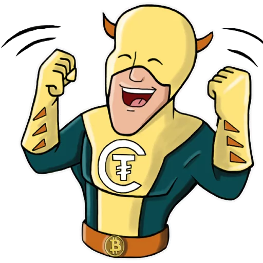 Стикерпак Crypto Time Man для Telegram — скачать