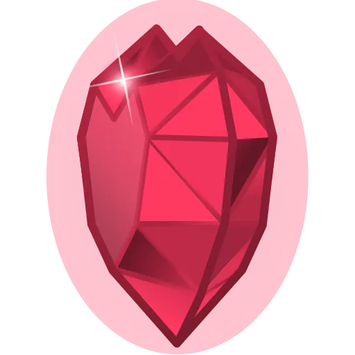 🩷 Эмодзи «crystal» для Telegram