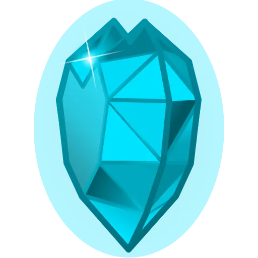 🩵 Эмодзи «crystal» для Telegram