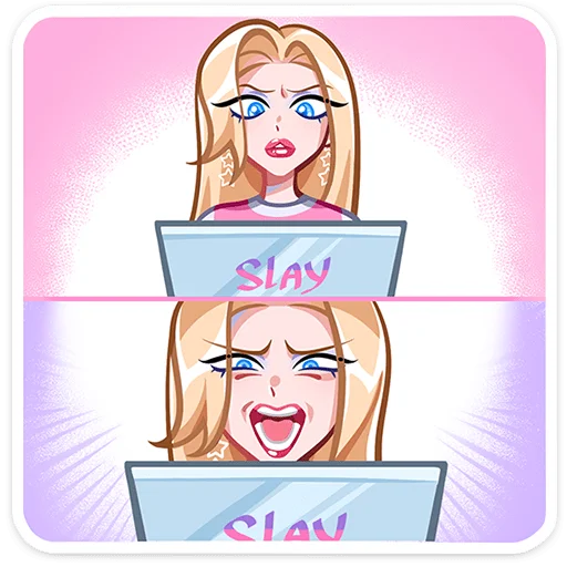 🤨 Стикер «Кристалл» для Telegram