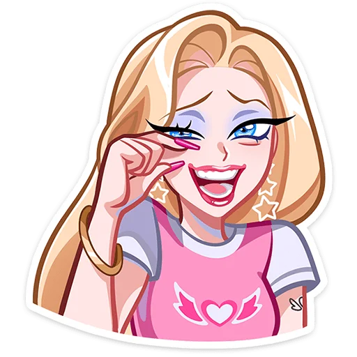 😆 Стикер «Кристалл» для Telegram