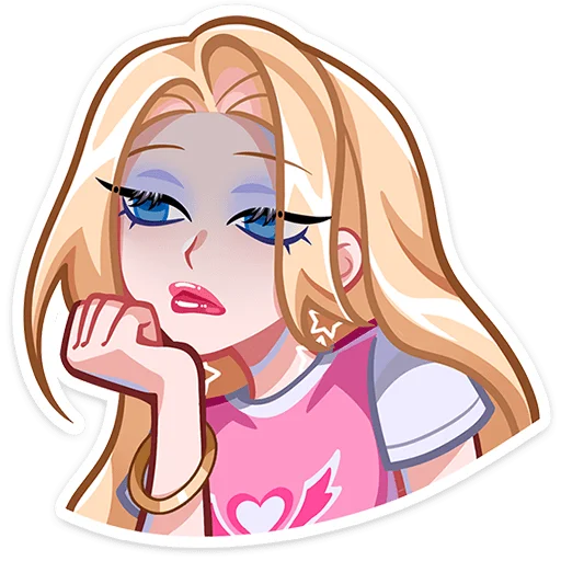 😟 Стикер «Кристалл» для Telegram