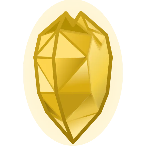 💛 Эмодзи «Crystal Hearts ‍» для Telegram