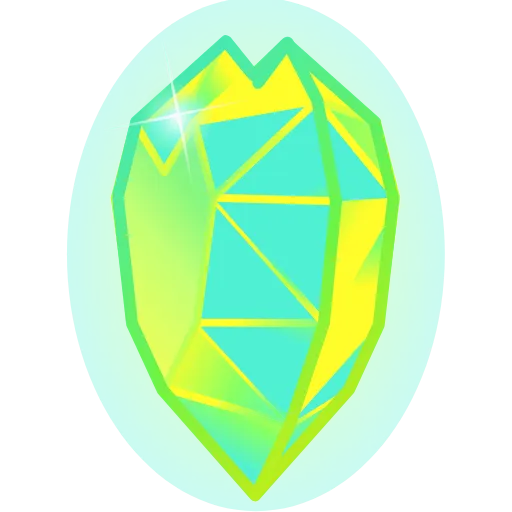 💛 Эмодзи «Crystal Hearts ‍» для Telegram