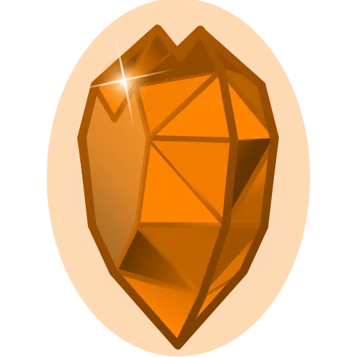 🧡 Эмодзи «Crystal Hearts ‍» для Telegram