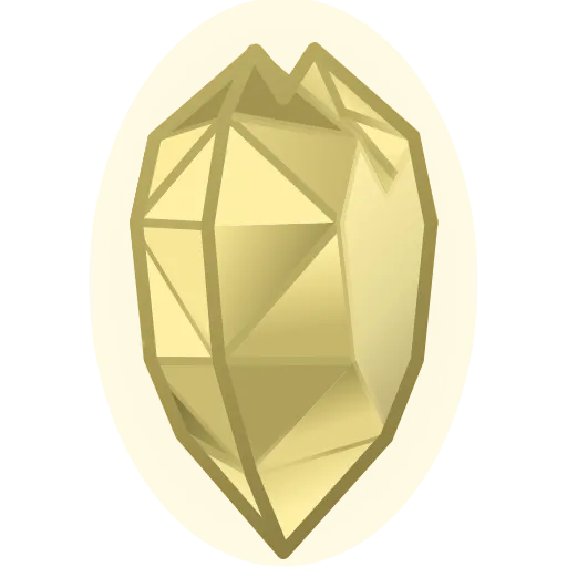 💛 Эмодзи «Crystal Hearts ‍» для Telegram