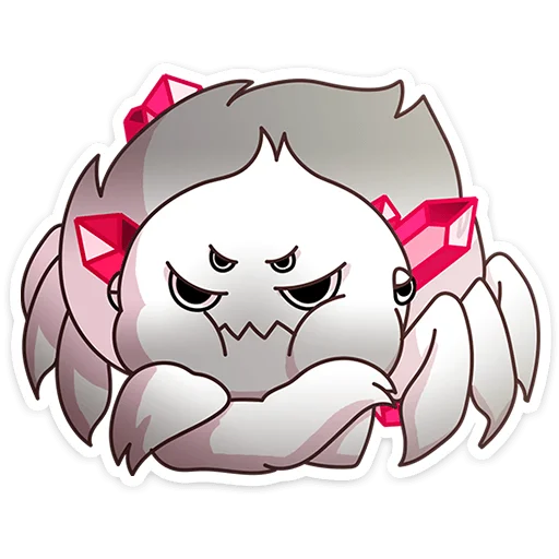 🕷 Стикер «Кристальный Вебстер» для Telegram