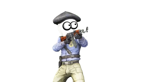 🔫 Стикер «CST» для Telegram