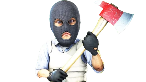 🔫 Стикер «CST» для Telegram