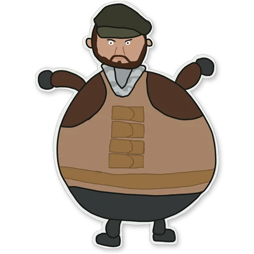 Стикерпак Poorly Drawn CSGO для Telegram — скачать