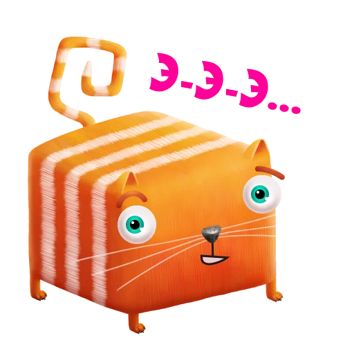 🤨 Стикер «CubicCat / Кубокот» для Telegram