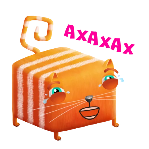 🤣 Стикер «CubicCat / Кубокот» для Telegram