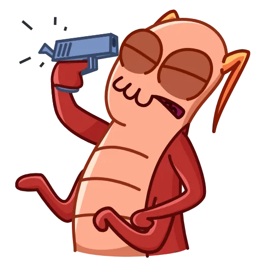 🔫 Стикер «Сucaracha» для Telegram