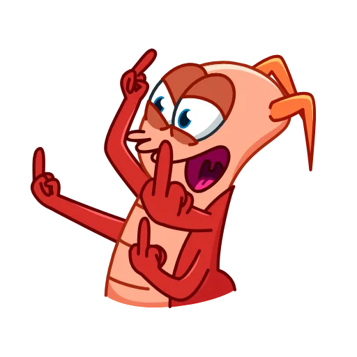 🖕 Стикер «Сucaracha» для Telegram