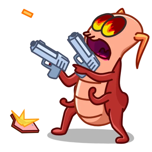 😡 Стикер «Сucaracha» для Telegram
