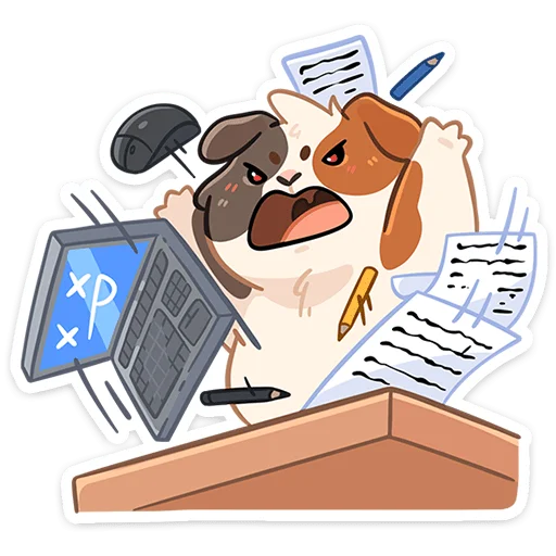 🤯 Стикер «Огурчик» для Telegram