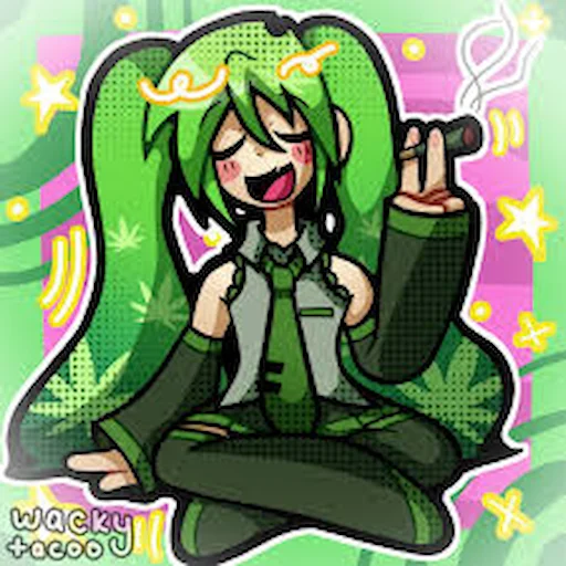 🌿 Стикер «Weed Cult» для Telegram