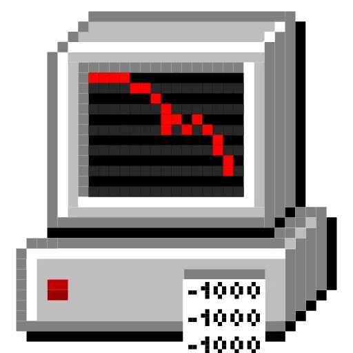 📉 Эмодзи «NOT OS 95» для Telegram