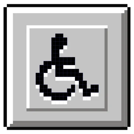 👩‍🦽 Эмодзи «NOT OS 95» для Telegram