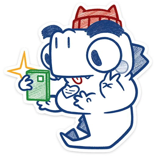 ⭐ Стикер «Кумбер» для Telegram