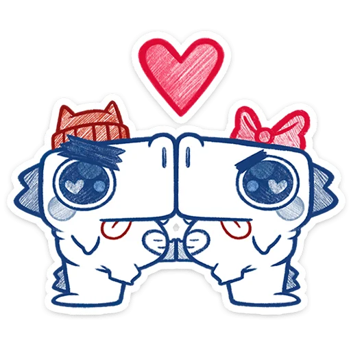 ❤️ Стикер «Кумбер» для Telegram