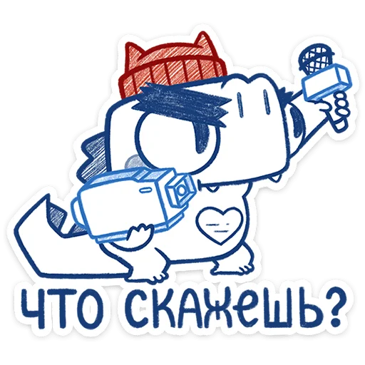 ⭐ Стикер «Кумбер» для Telegram