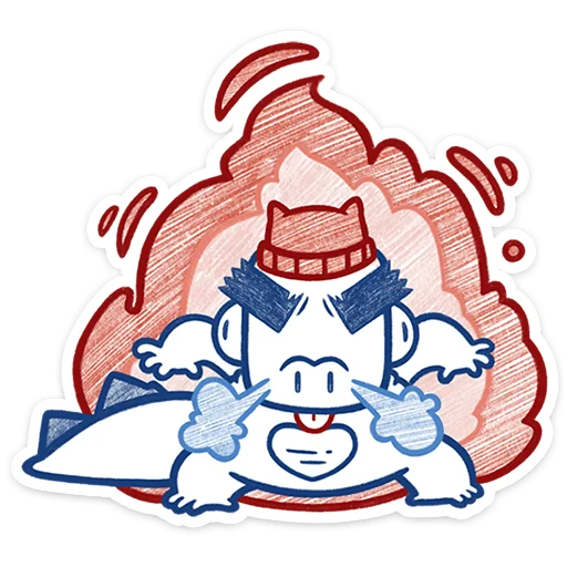 ⭐ Стикер «Кумбер» для Telegram