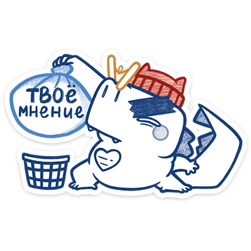 ⭐ Стикер «Кумбер» для Telegram