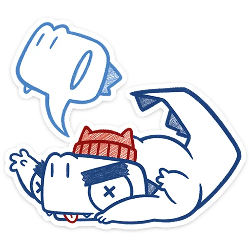 ⭐ Стикер «Кумбер» для Telegram