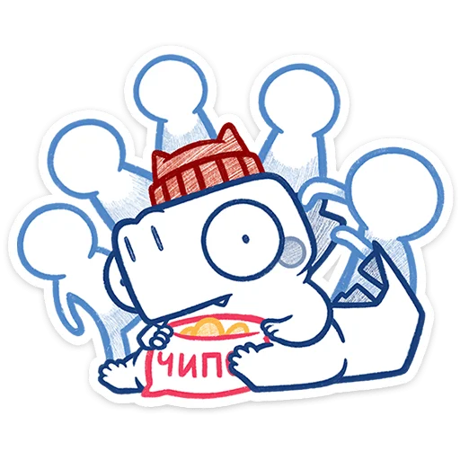 ⭐ Стикер «Кумбер» для Telegram