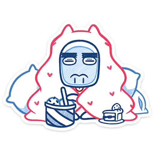⭐ Стикер «Кумбер» для Telegram