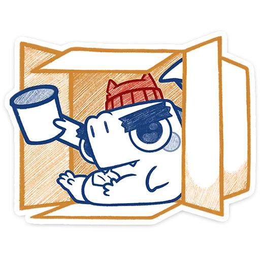⭐ Стикер «Кумбер» для Telegram
