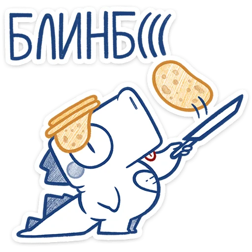 ⭐ Стикер «Кумбер» для Telegram