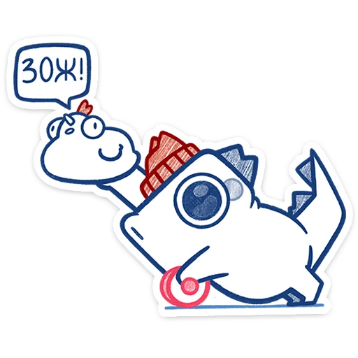 ⭐ Стикер «Кумбер» для Telegram