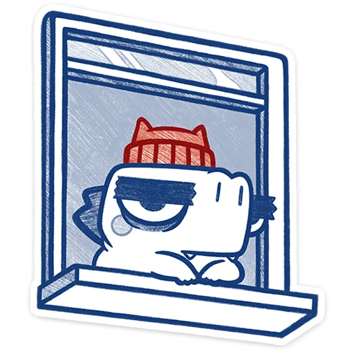 ⭐ Стикер «Кумбер» для Telegram