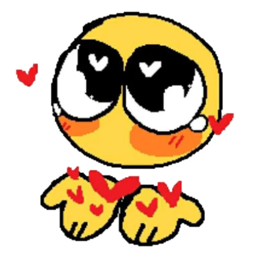 🥰 Стикер «𝚌𝚞𝚛𝚜𝚎𝚍 𝚎𝚖𝚘𝚓𝚒𝚜» для Telegram